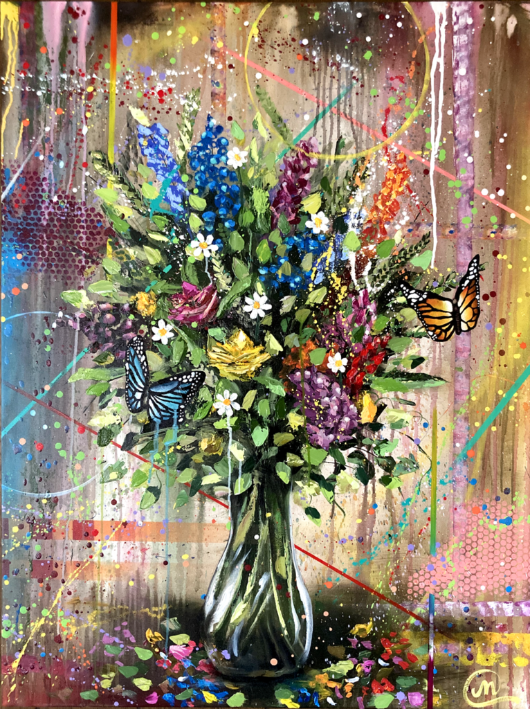 Mothers Day Flowers Print